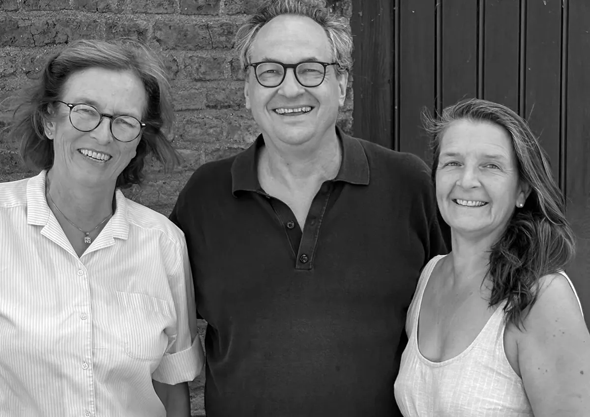 Die Initiatorin und die künstlerischen Leiter des Kammermusikfest Kloster Kamp